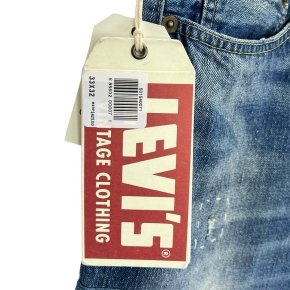 Levi’s 501z Jeans 1954 Vintage Clothing Selvedge Jeans Est. Size 28/6* New NWT - Picture 6 of 15